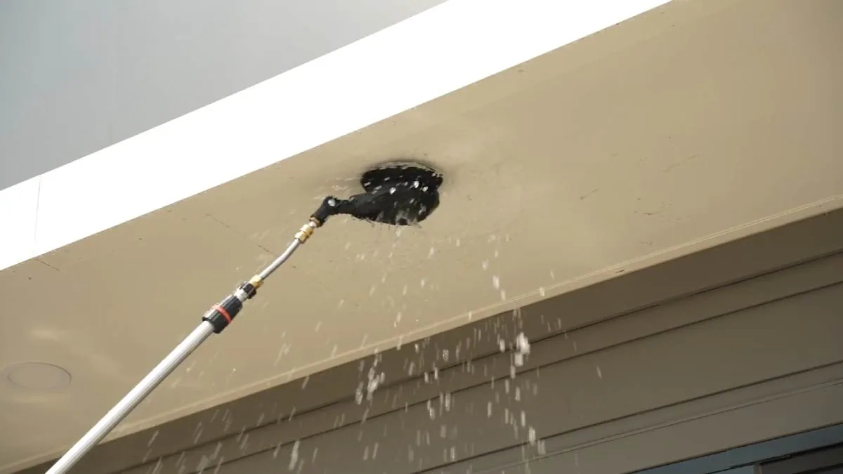 Telescoping Wand & Rotary Scrubber
